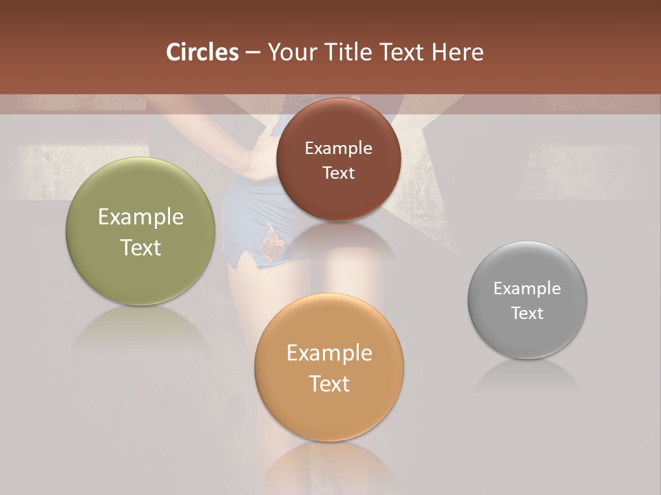 Cheerful Closeup Happiness PowerPoint Template