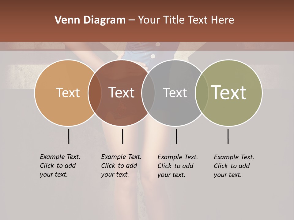 Cheerful Closeup Happiness PowerPoint Template