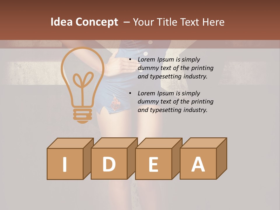 Cheerful Closeup Happiness PowerPoint Template