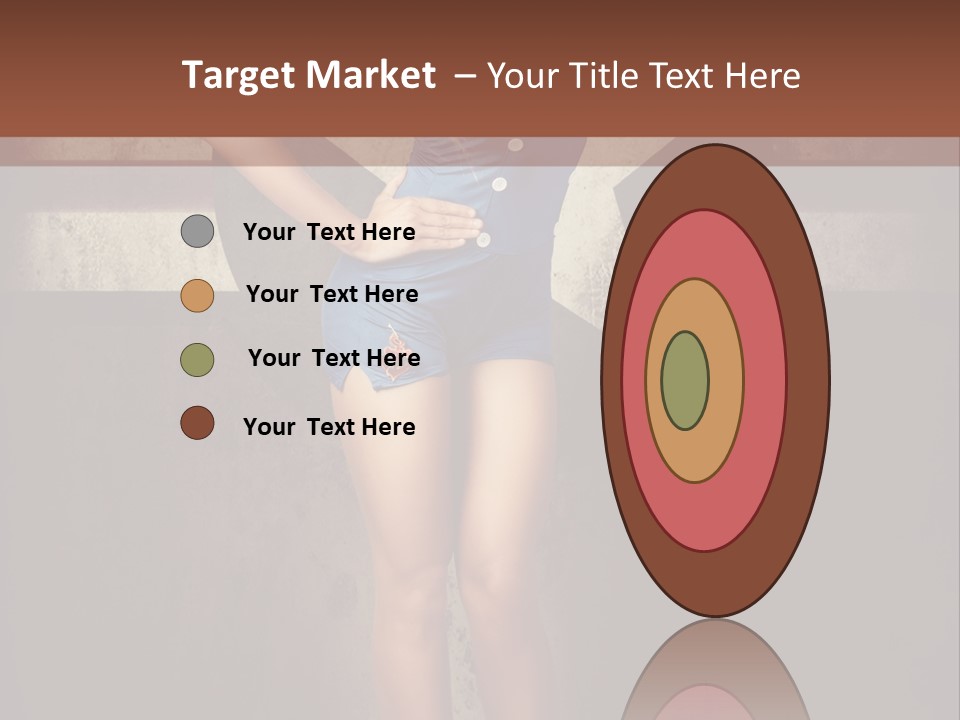 Cheerful Closeup Happiness PowerPoint Template