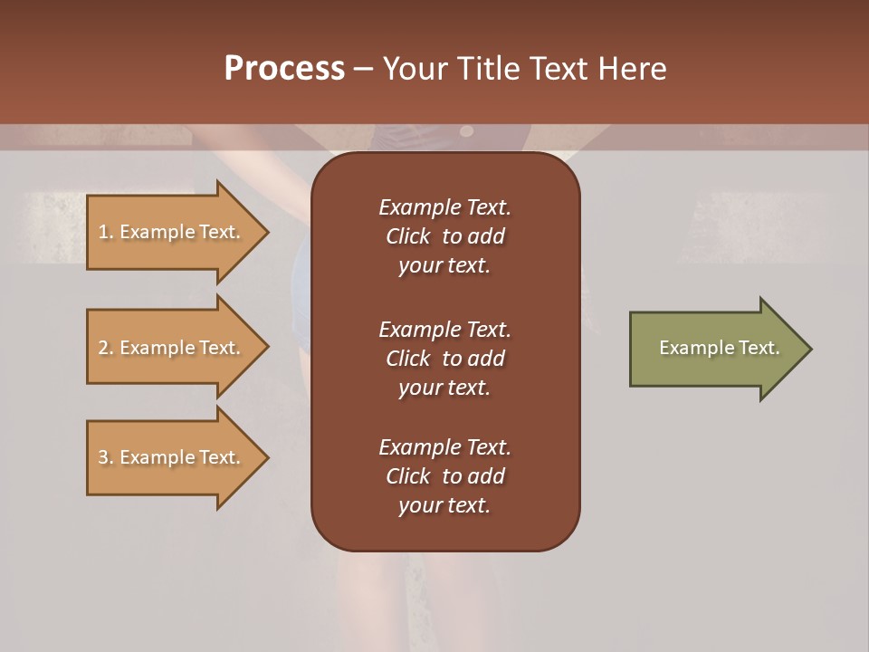 Cheerful Closeup Happiness PowerPoint Template