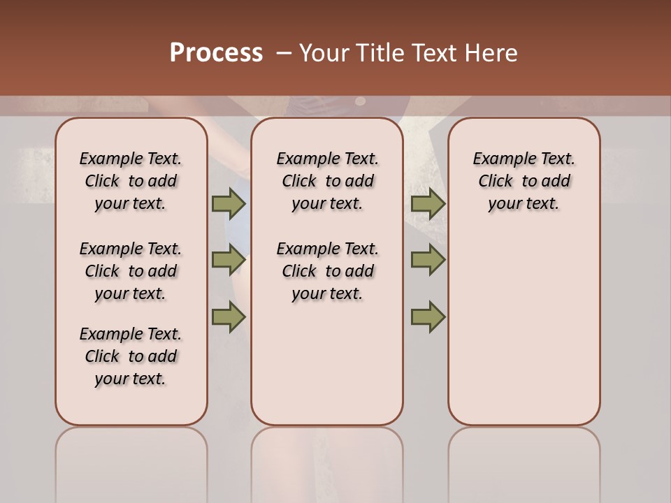 Cheerful Closeup Happiness PowerPoint Template