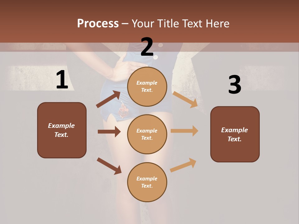 Cheerful Closeup Happiness PowerPoint Template