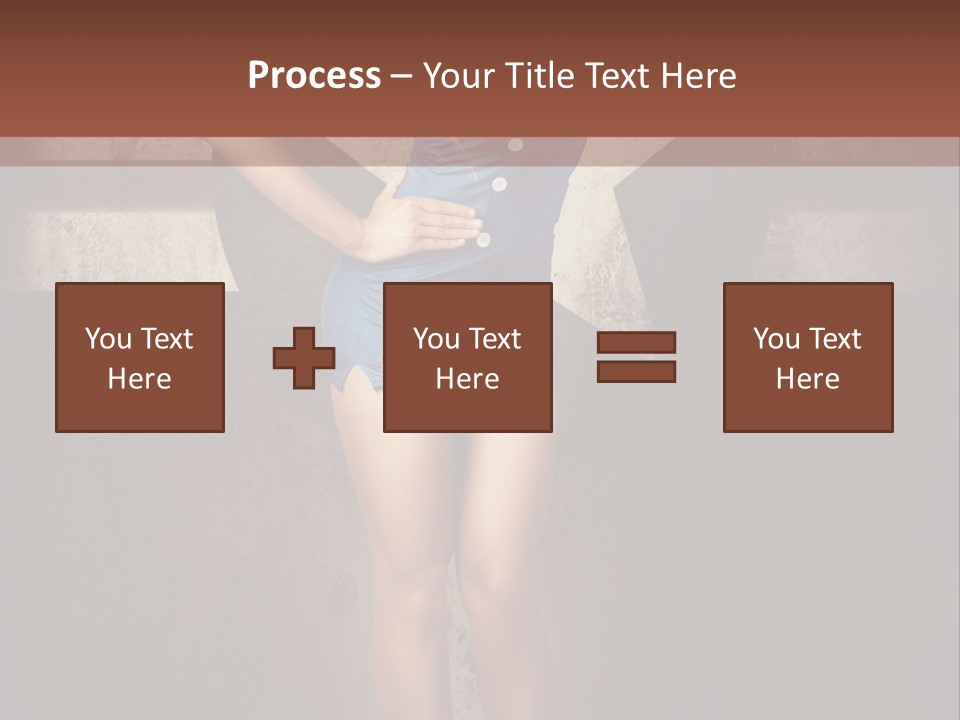 Cheerful Closeup Happiness PowerPoint Template