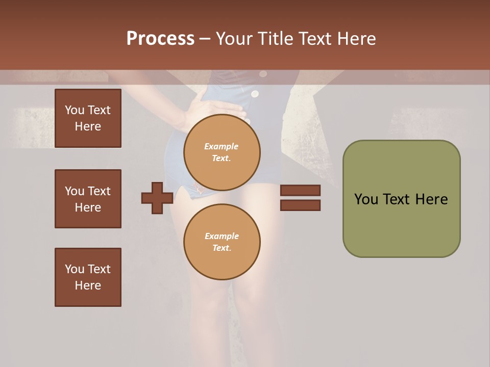 Cheerful Closeup Happiness PowerPoint Template