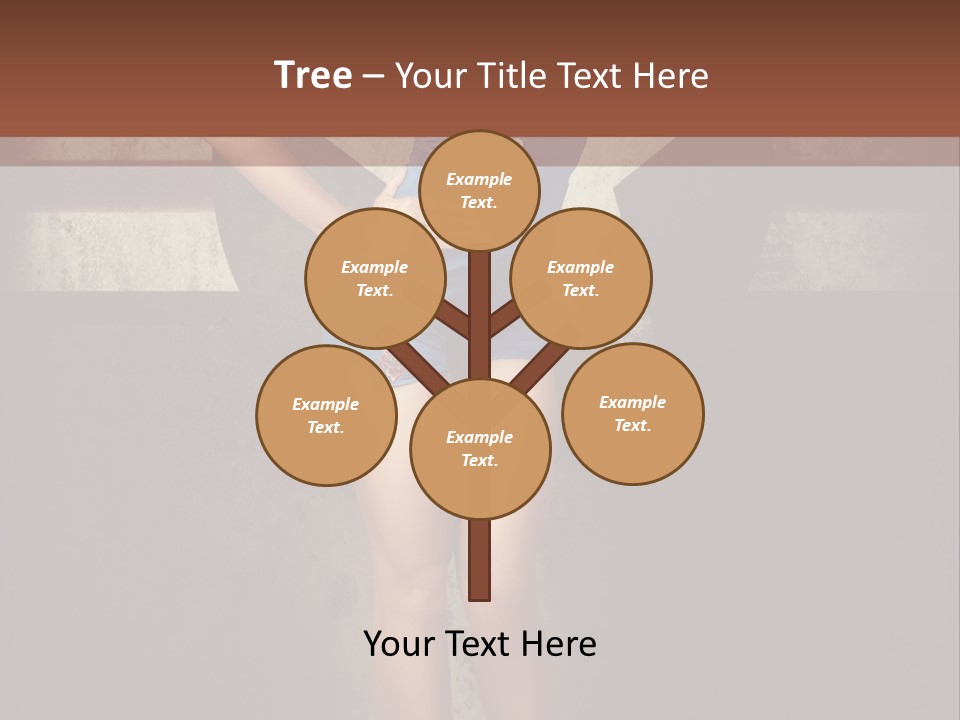 Cheerful Closeup Happiness PowerPoint Template