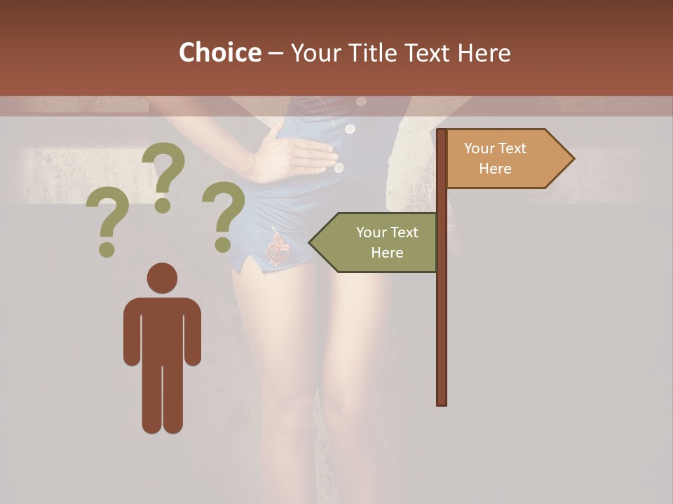 Cheerful Closeup Happiness PowerPoint Template