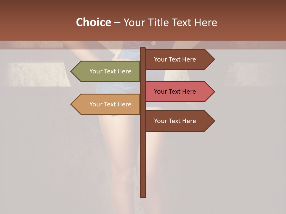 Cheerful Closeup Happiness PowerPoint Template