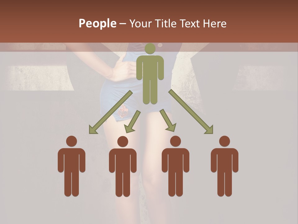 Cheerful Closeup Happiness PowerPoint Template