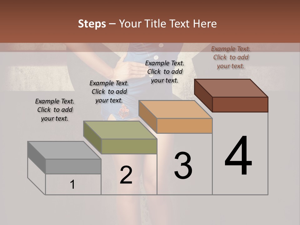 Cheerful Closeup Happiness PowerPoint Template