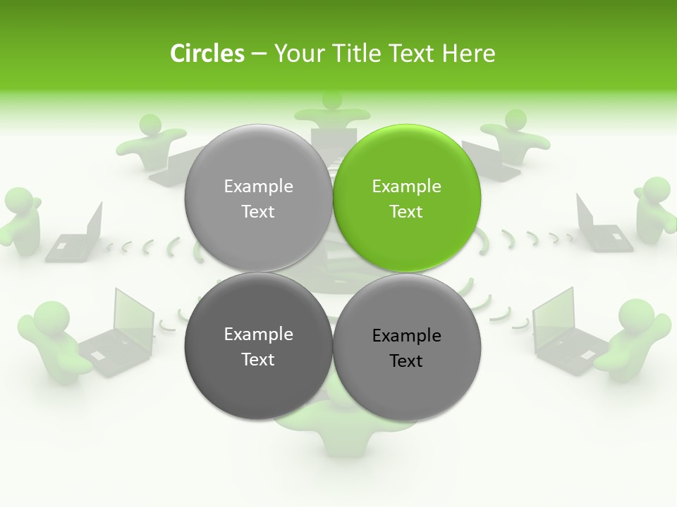 Team Happy Human PowerPoint Template