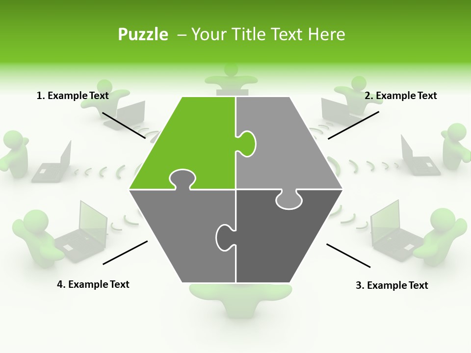 Team Happy Human PowerPoint Template