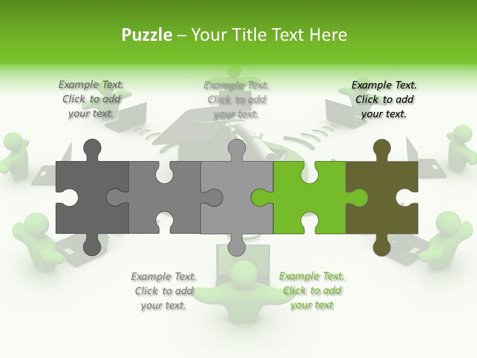 Team Happy Human PowerPoint Template