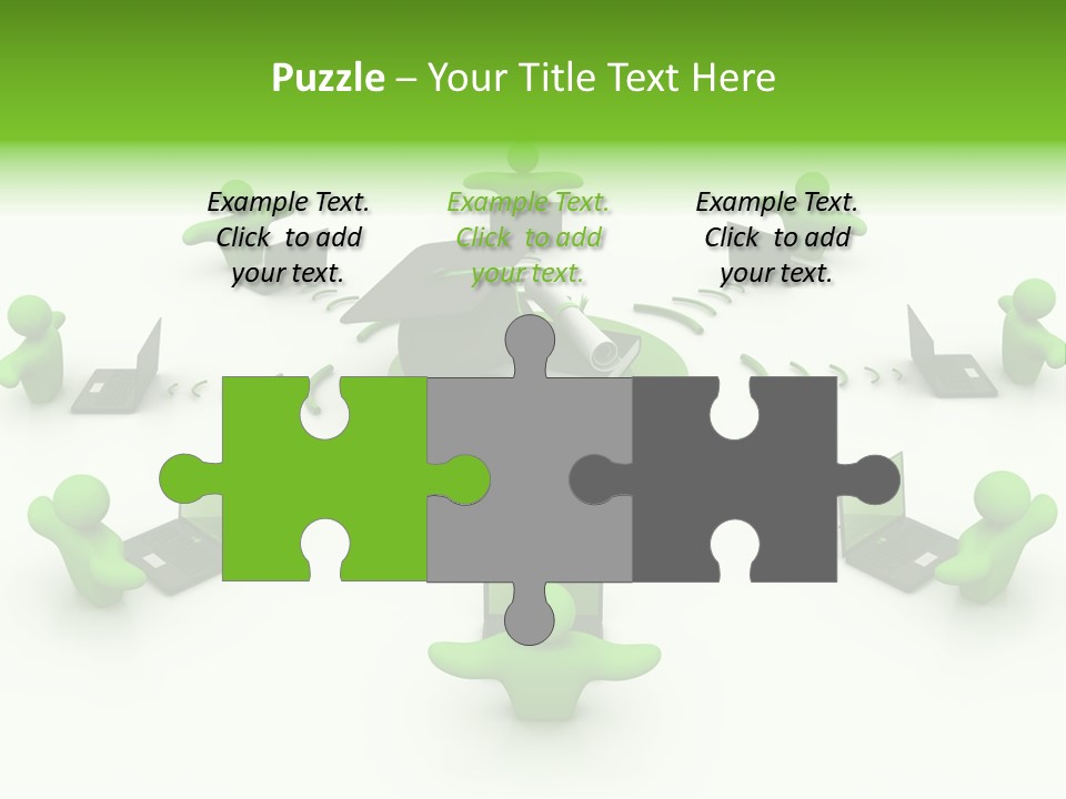 Team Happy Human PowerPoint Template