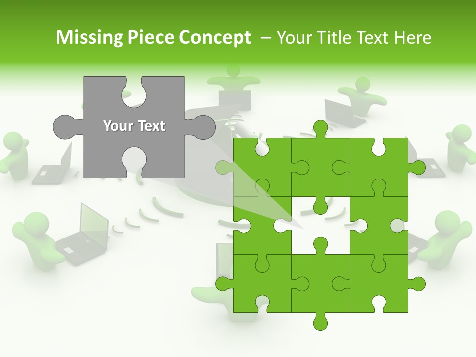 Team Happy Human PowerPoint Template