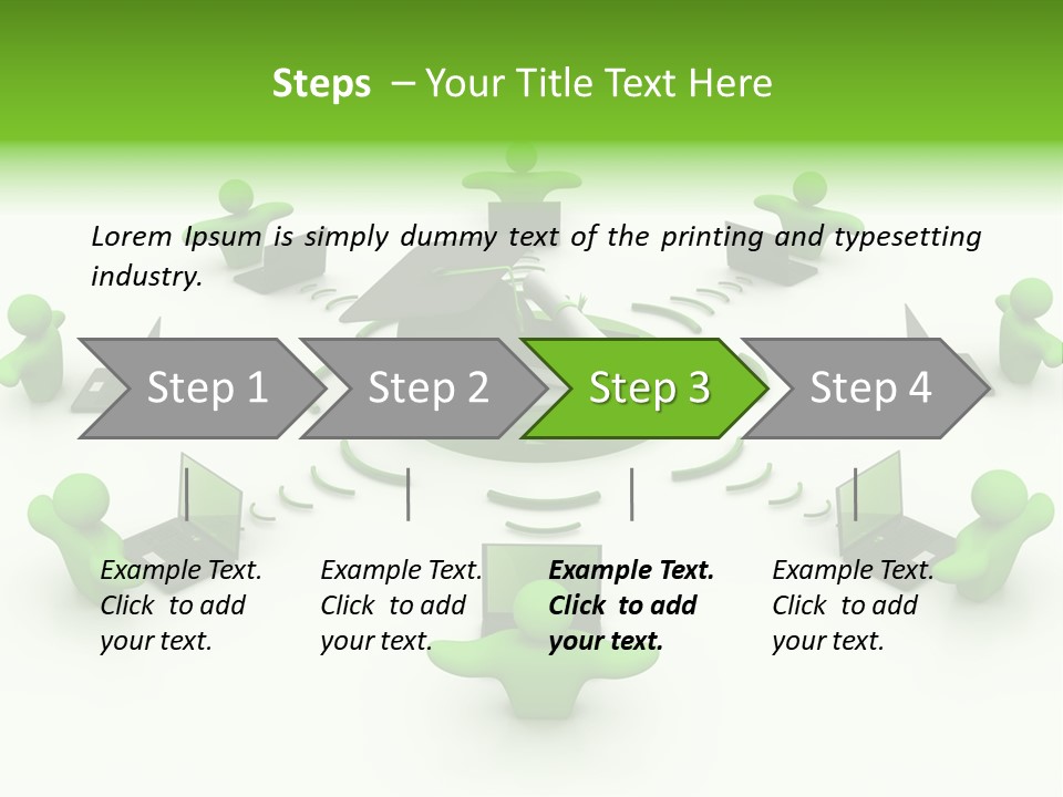 Team Happy Human PowerPoint Template