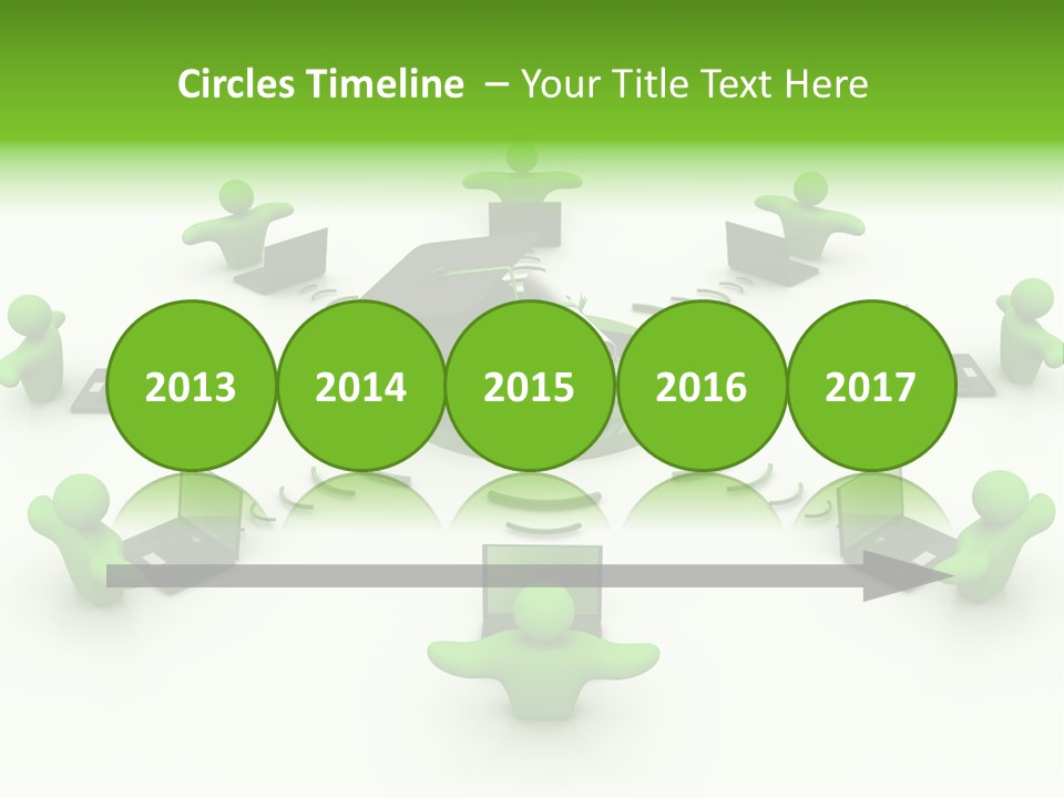 Team Happy Human PowerPoint Template