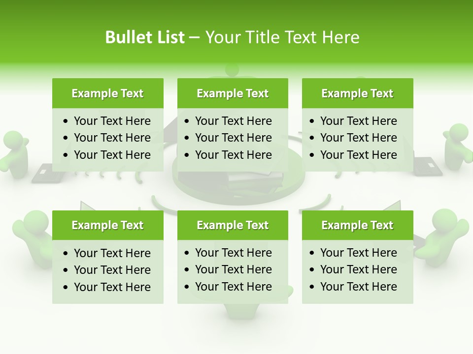 Team Happy Human PowerPoint Template