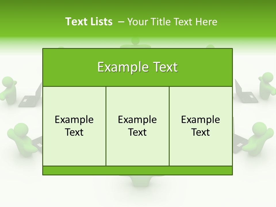Team Happy Human PowerPoint Template