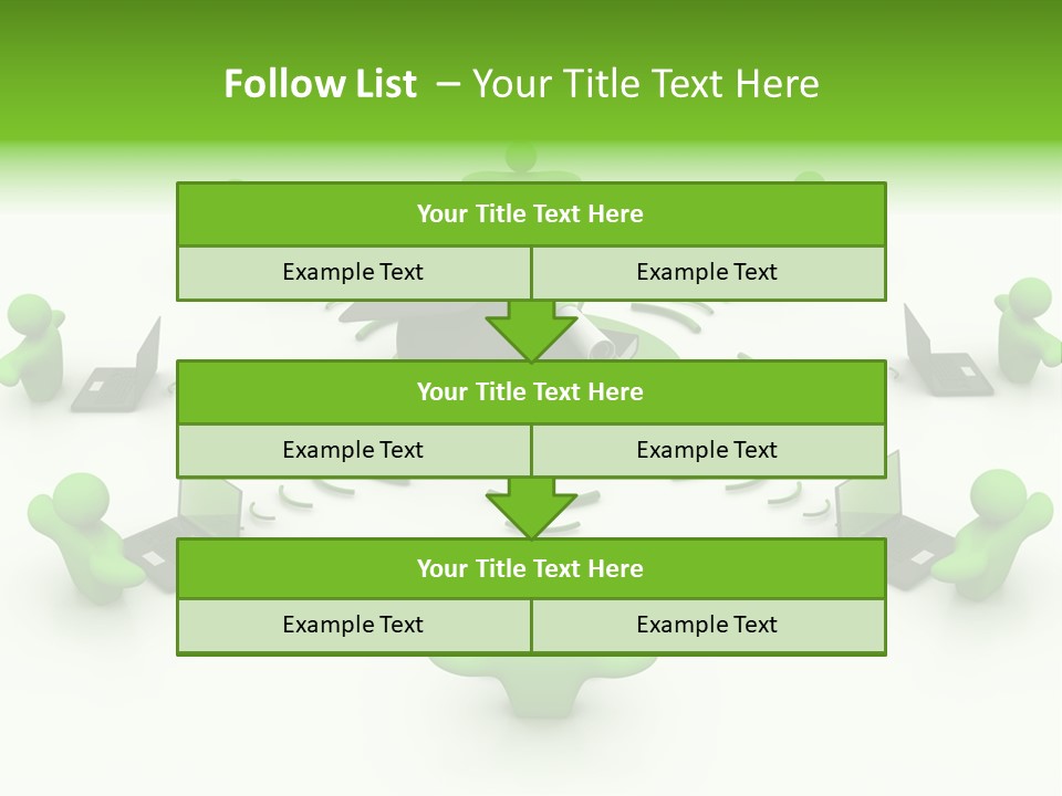 Team Happy Human PowerPoint Template