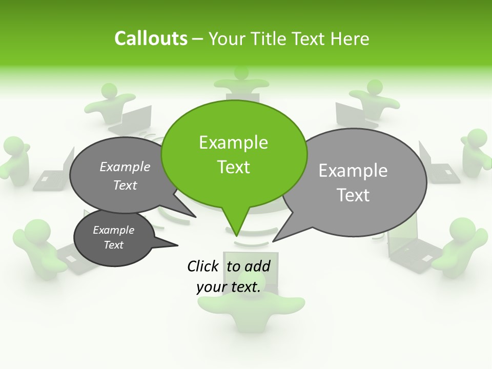 Team Happy Human PowerPoint Template