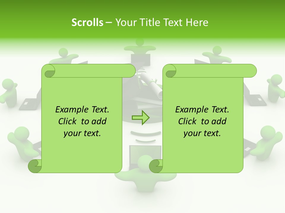 Team Happy Human PowerPoint Template