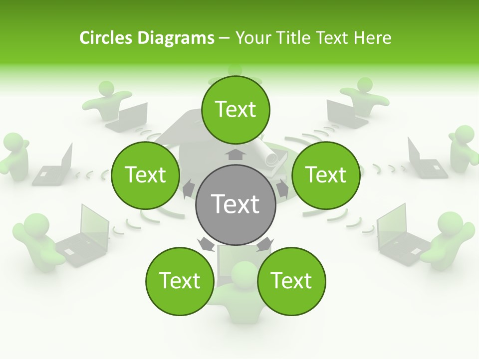 Team Happy Human PowerPoint Template