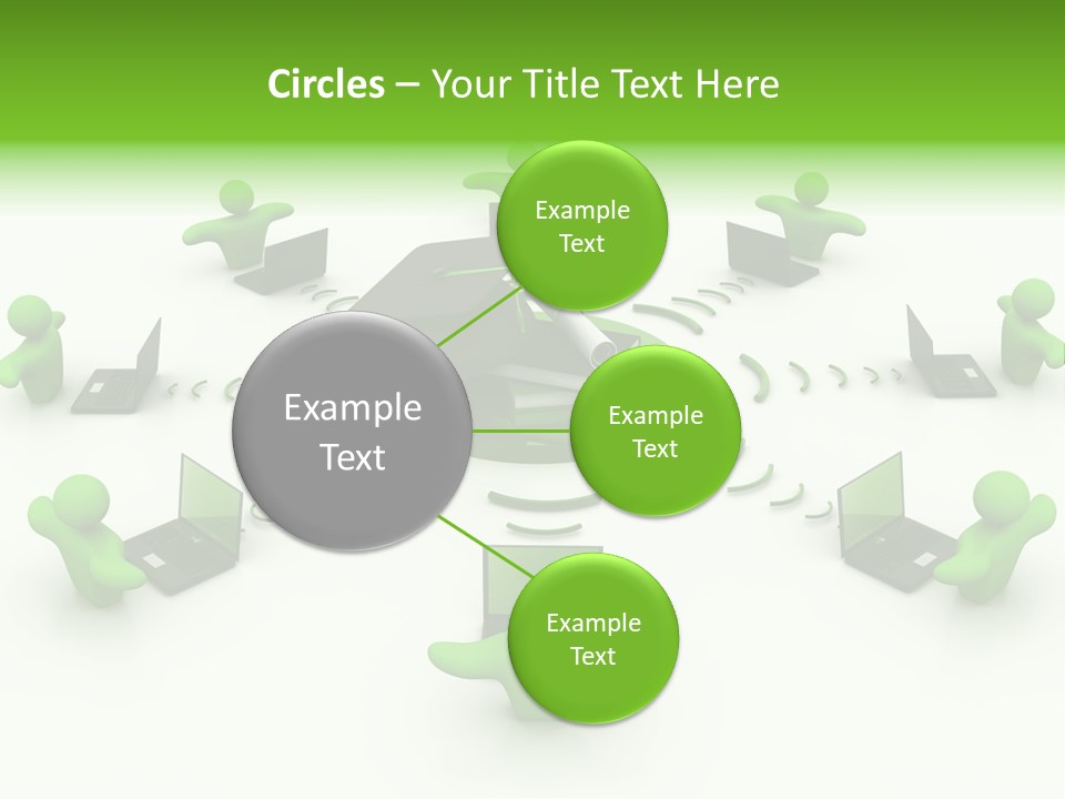 Team Happy Human PowerPoint Template