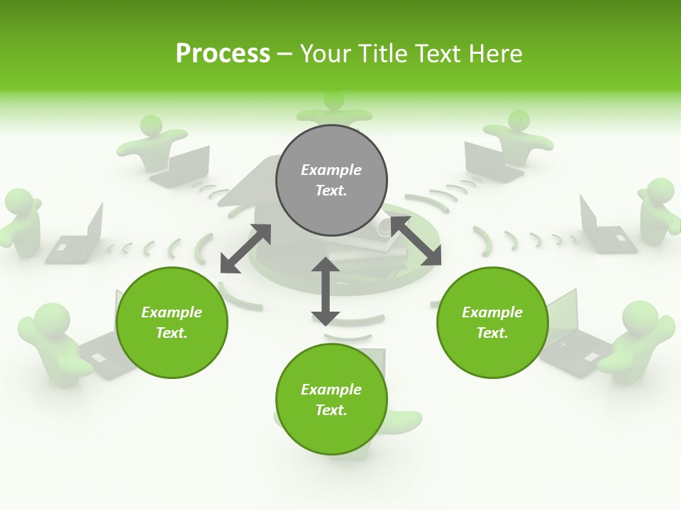 Team Happy Human PowerPoint Template