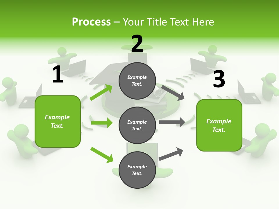 Team Happy Human PowerPoint Template