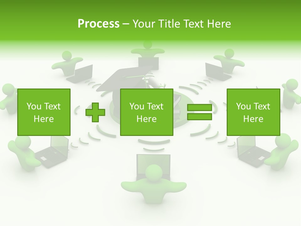 Team Happy Human PowerPoint Template