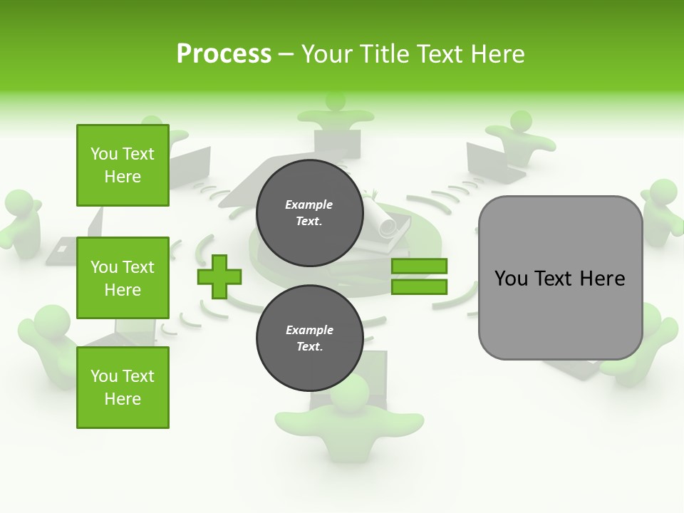 Team Happy Human PowerPoint Template