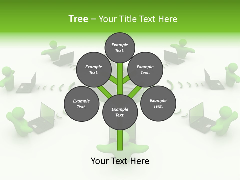 Team Happy Human PowerPoint Template