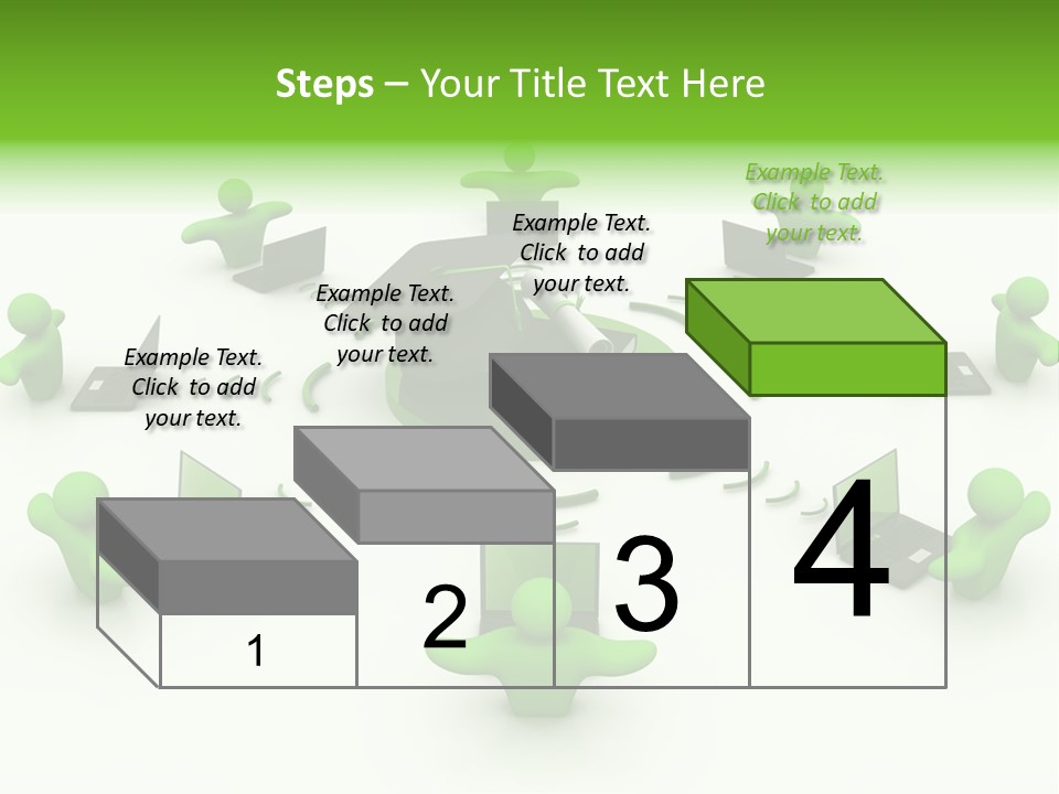 Team Happy Human PowerPoint Template