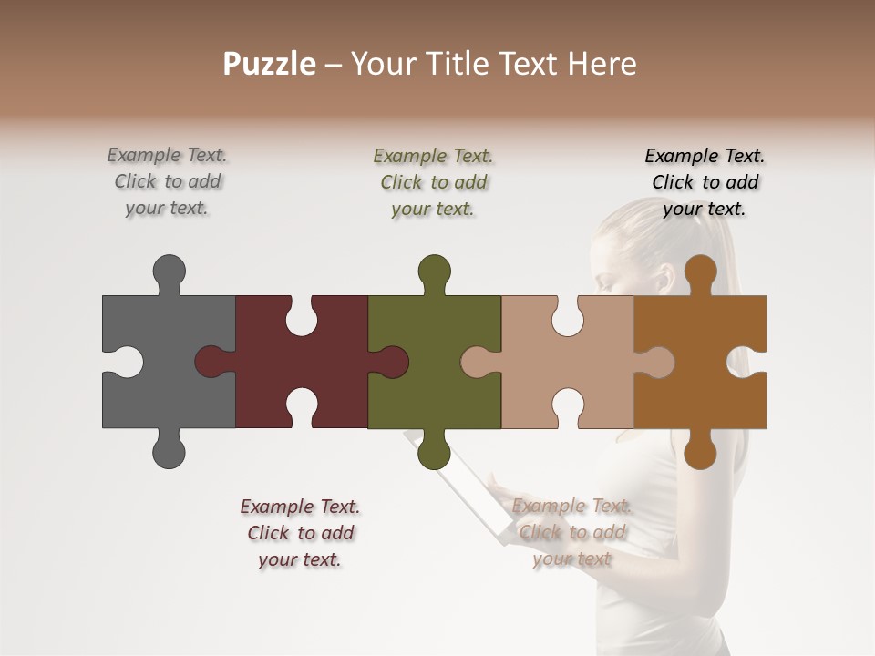 Student Corporate Computer PowerPoint Template