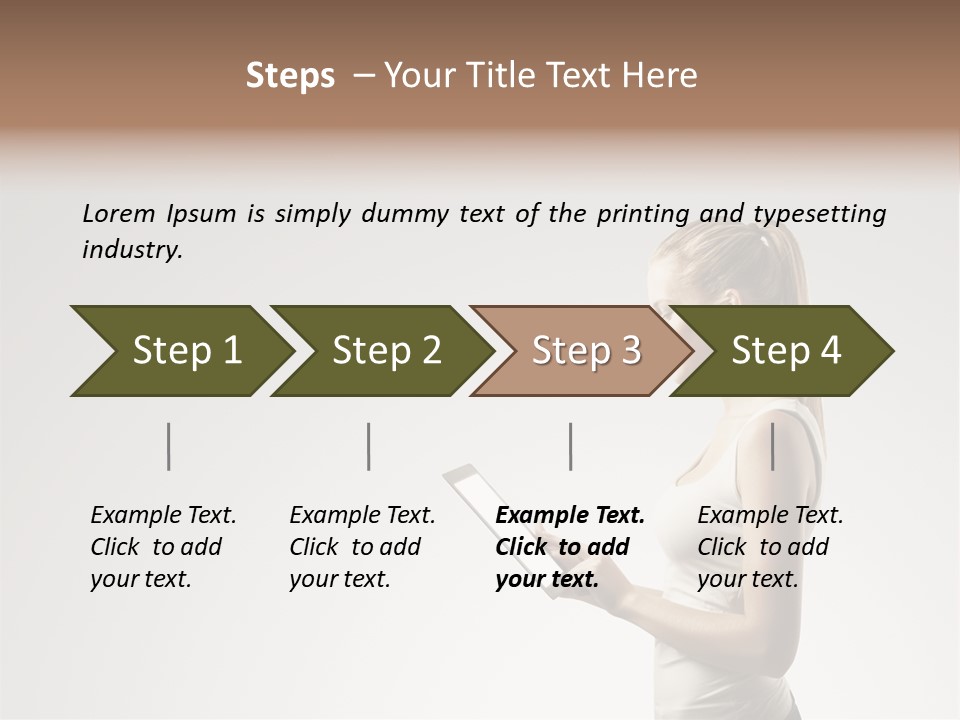 Student Corporate Computer PowerPoint Template