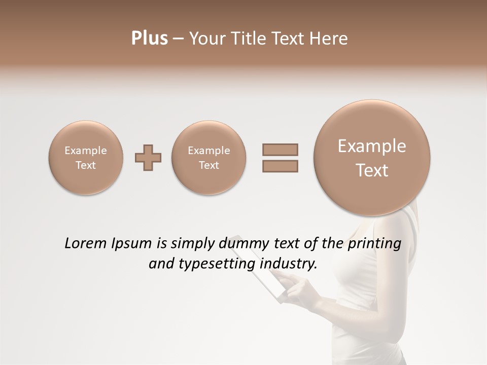Student Corporate Computer PowerPoint Template