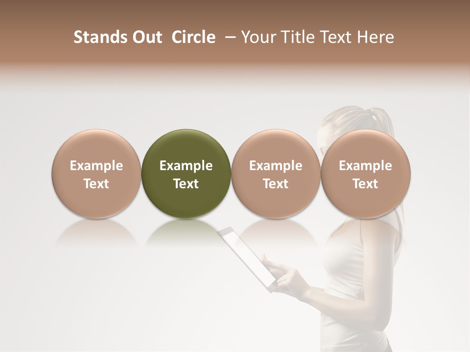 Student Corporate Computer PowerPoint Template