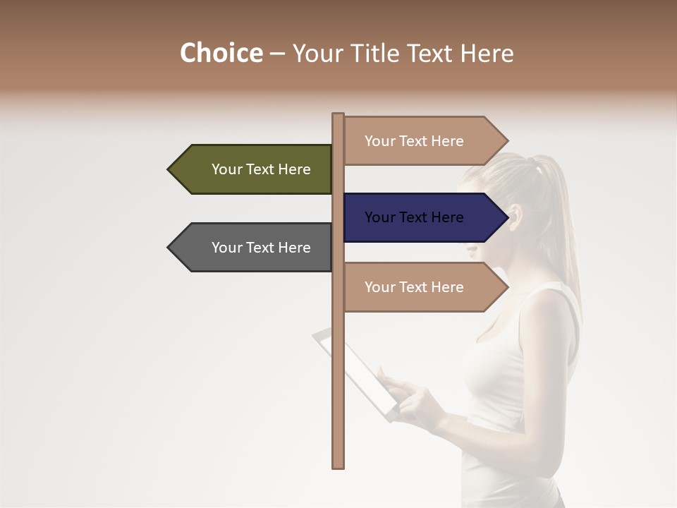 Student Corporate Computer PowerPoint Template