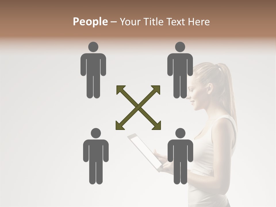 Student Corporate Computer PowerPoint Template