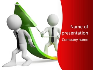 Arrow Stock Workteam PowerPoint Template