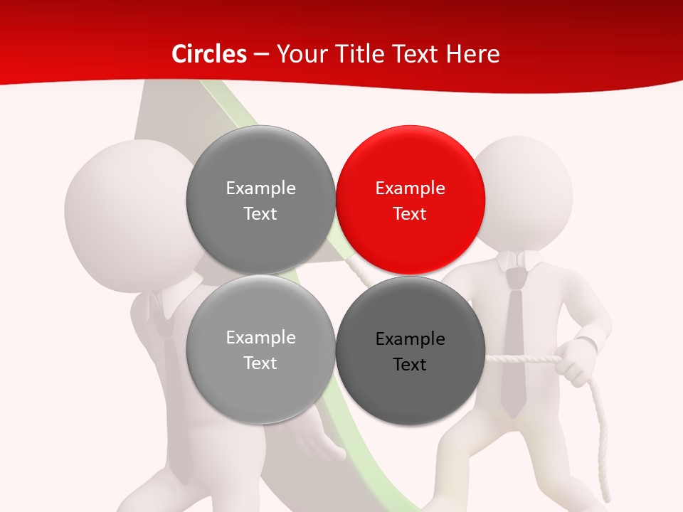 Arrow Stock Workteam PowerPoint Template