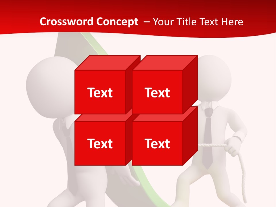 Arrow Stock Workteam PowerPoint Template