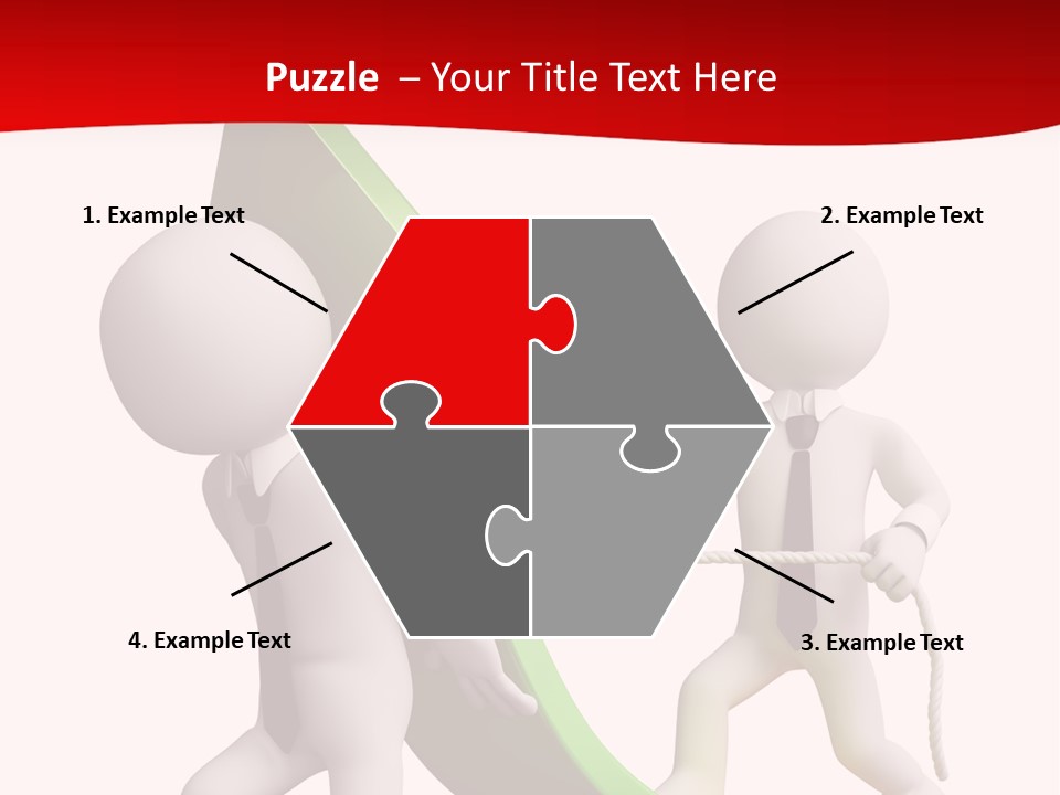 Arrow Stock Workteam PowerPoint Template