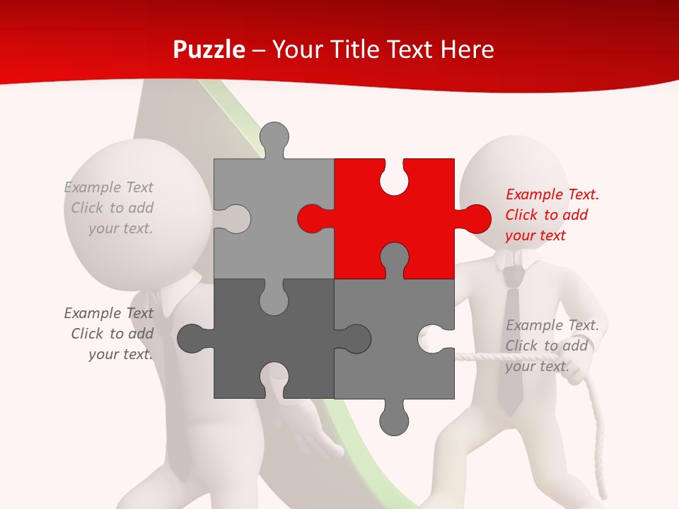 Arrow Stock Workteam PowerPoint Template