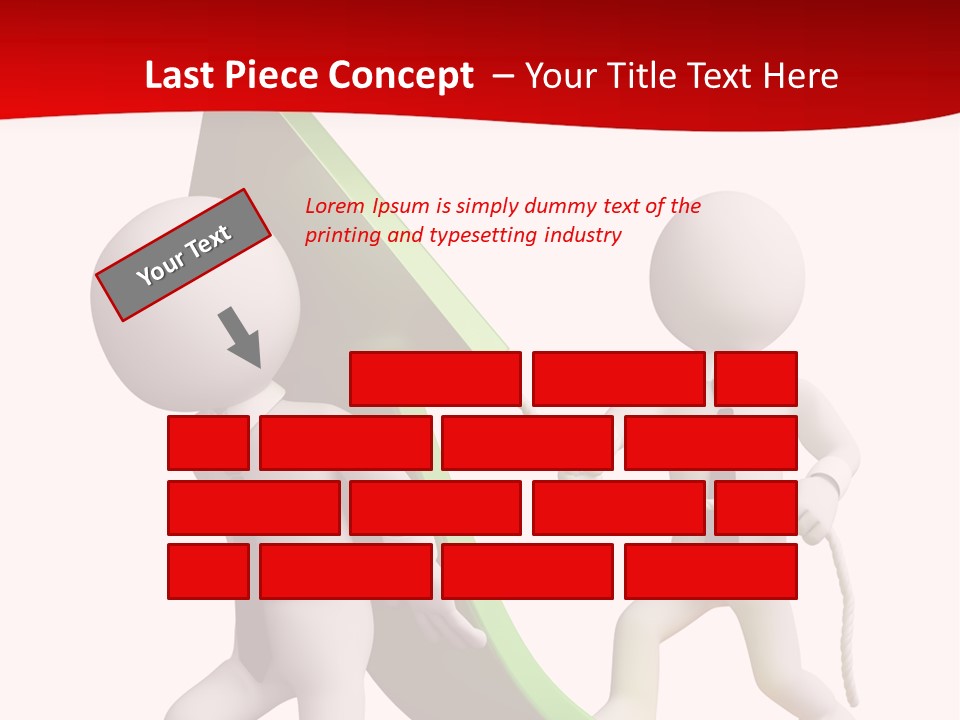 Arrow Stock Workteam PowerPoint Template