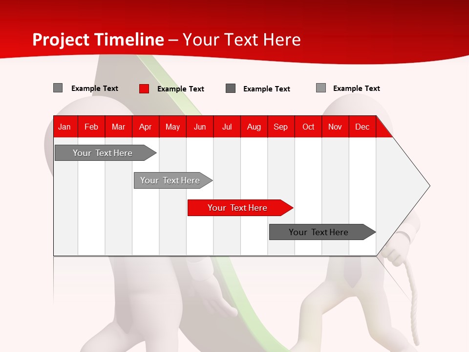 Arrow Stock Workteam PowerPoint Template