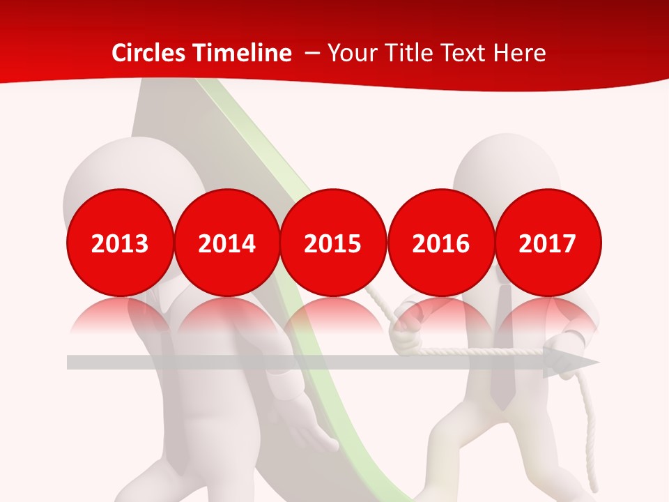 Arrow Stock Workteam PowerPoint Template