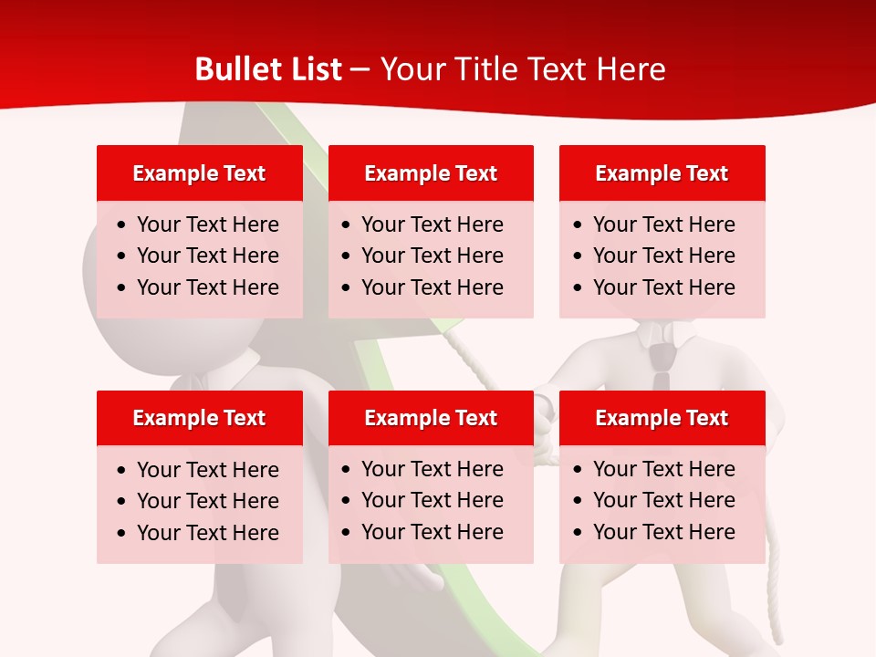 Arrow Stock Workteam PowerPoint Template