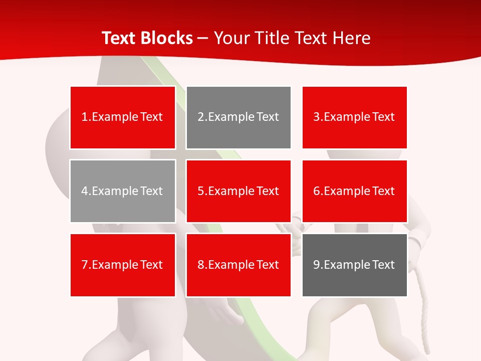 Arrow Stock Workteam PowerPoint Template